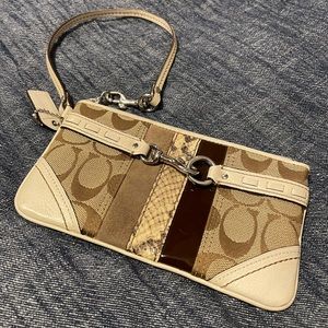 Coach wristlet